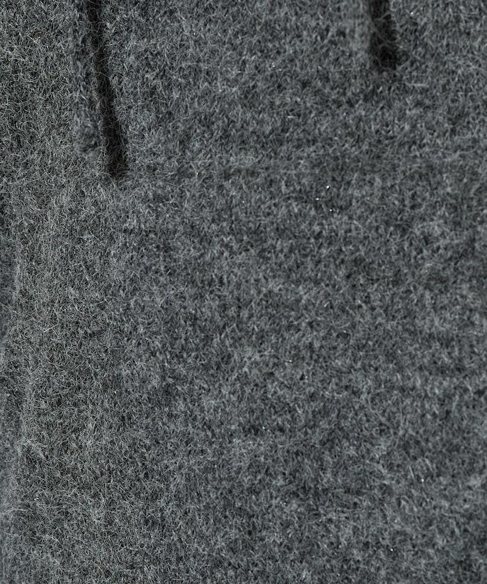 寬鬆針織連帽套頭衫