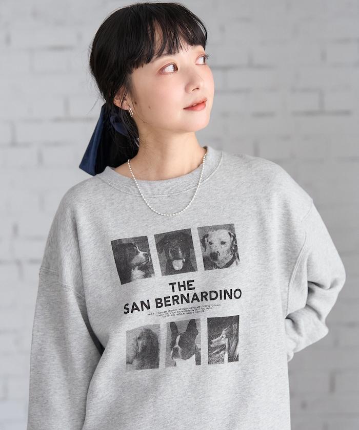 狗狗照片印花衛衣