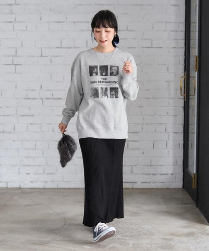 狗狗照片印花衛衣