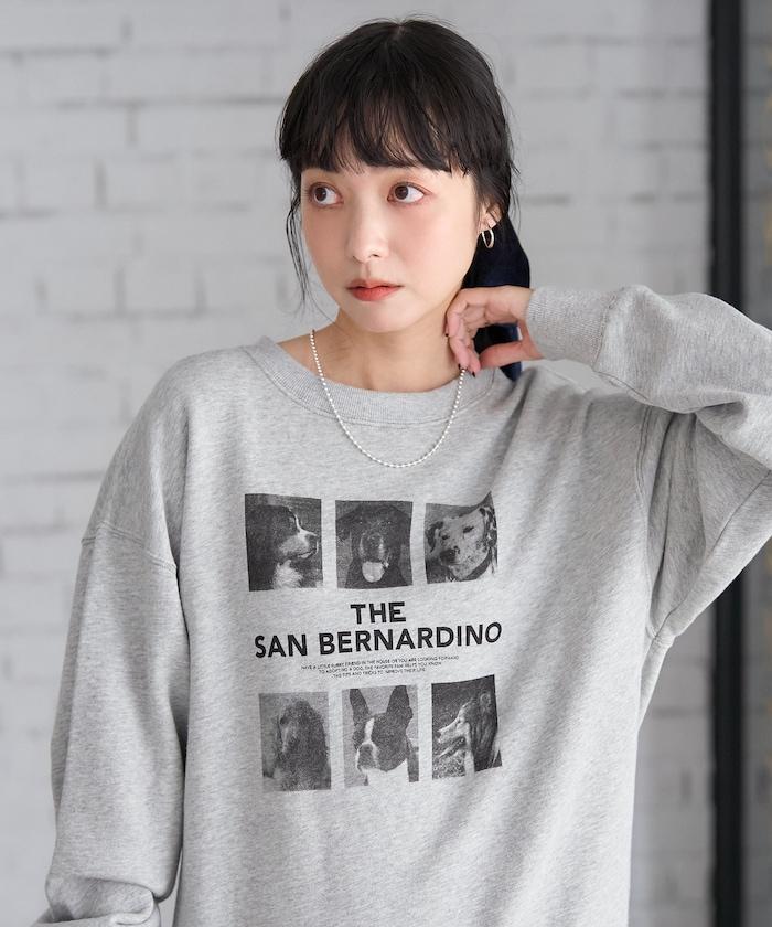 狗狗照片印花衛衣