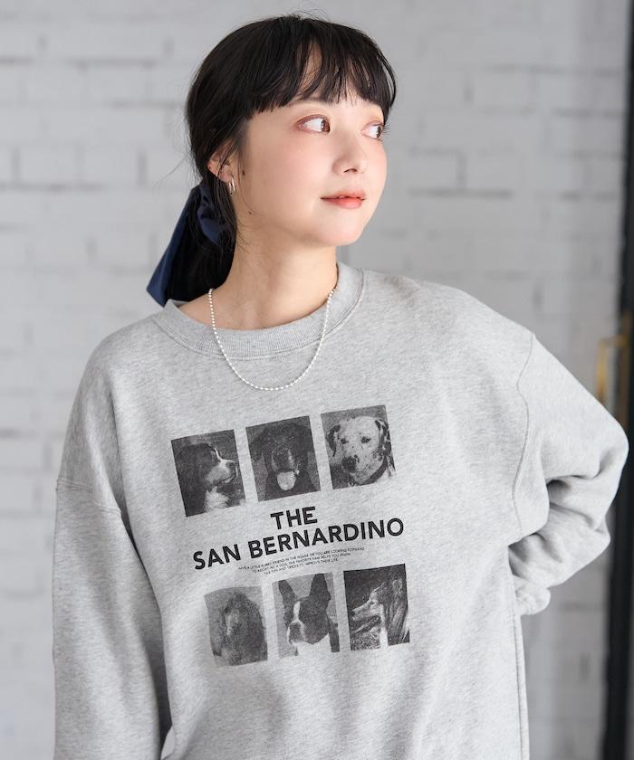 狗狗照片印花衛衣