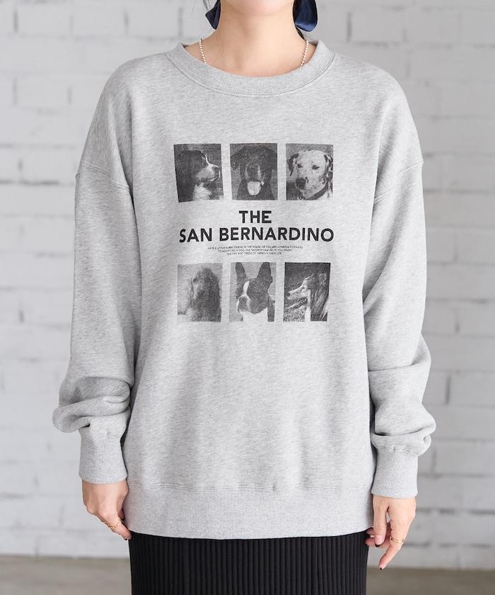 狗狗照片印花衛衣