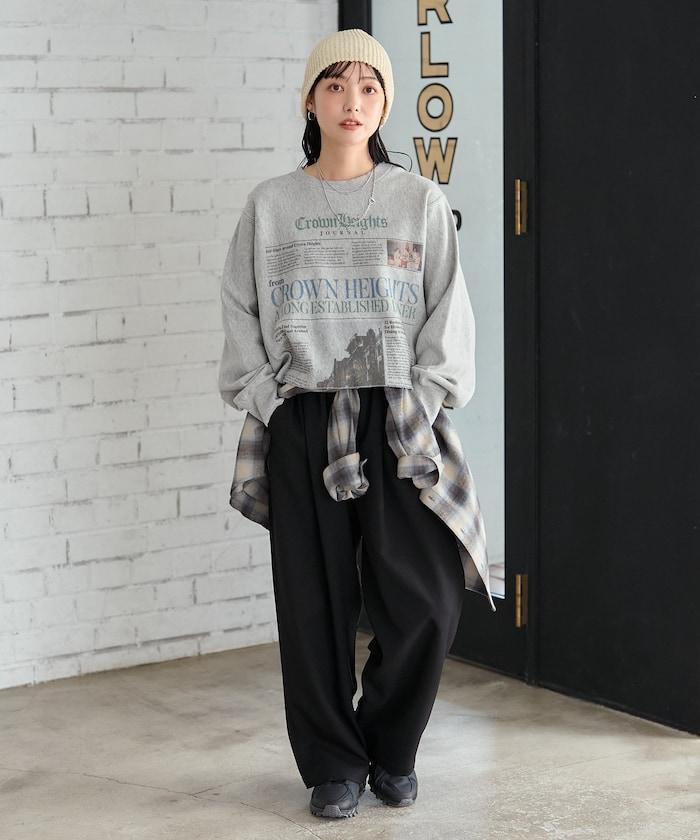 Newspaper印花衛衣