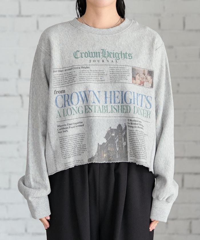 Newspaper印花衛衣