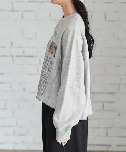 Newspaper印花衛衣