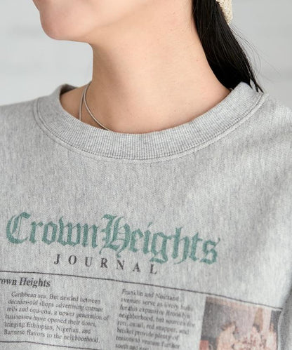 Newspaper印花衛衣