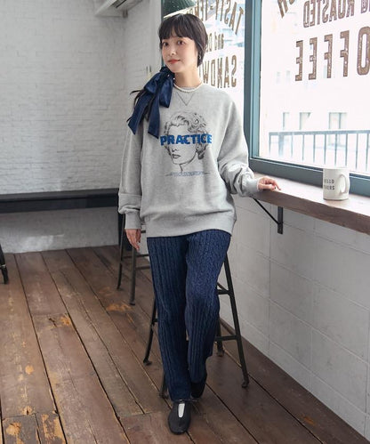 人像照片印花衛衣