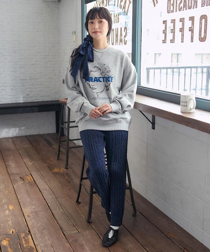 人像照片印花衛衣