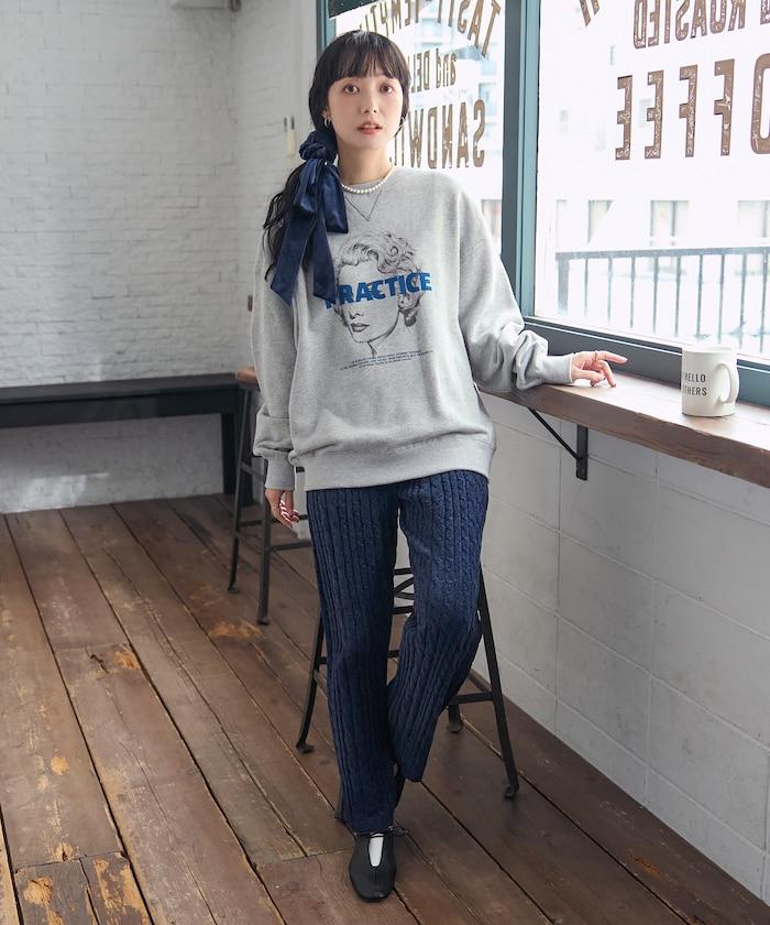 人像照片印花衛衣