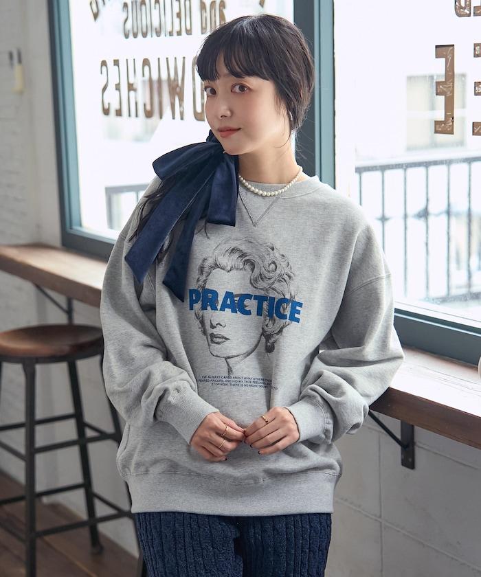 人像照片印花衛衣