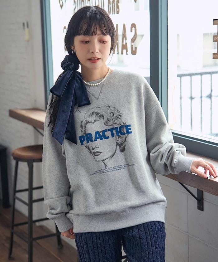 人像照片印花衛衣