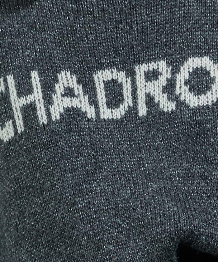 拼色標誌針織衫