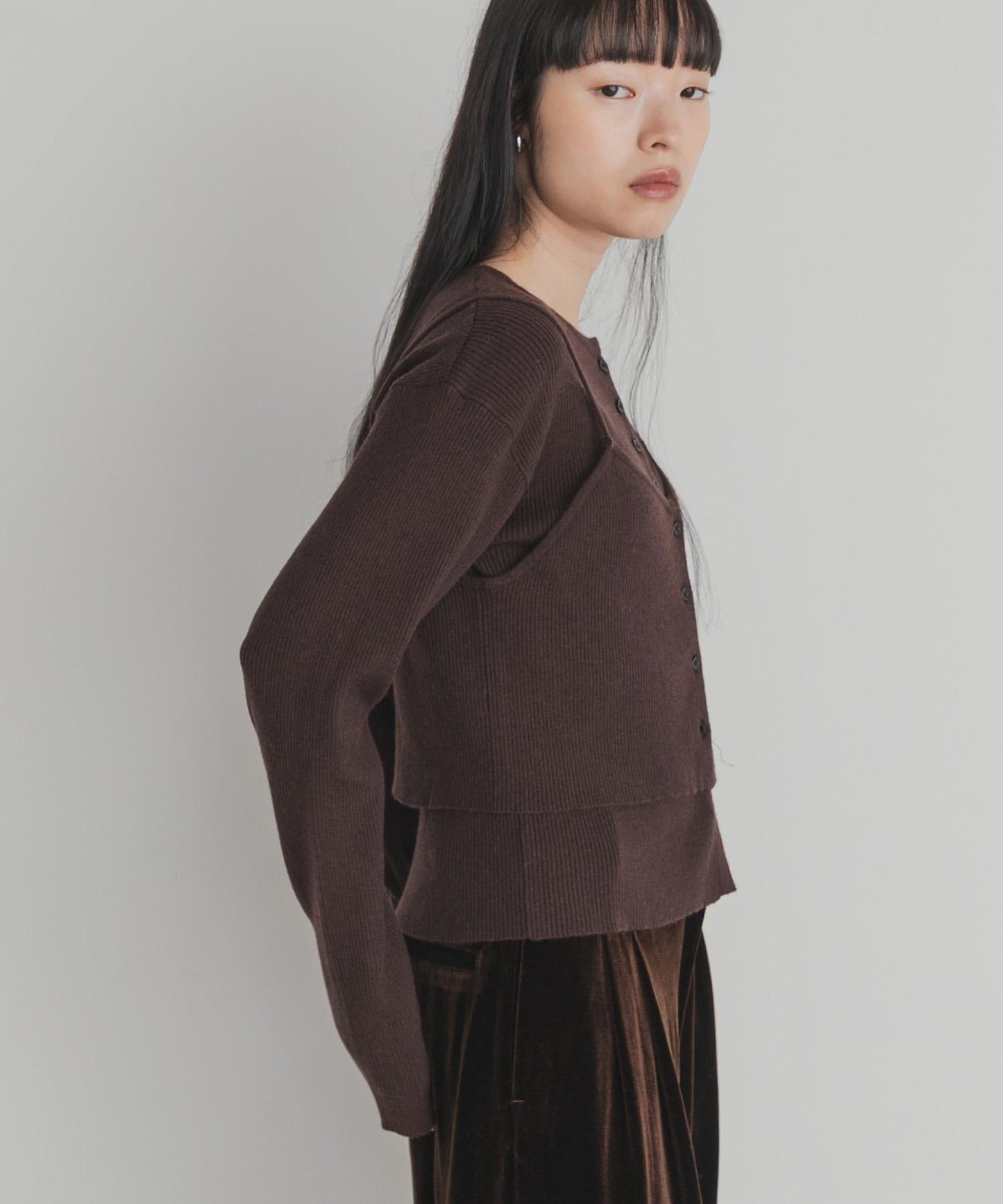 吊帶背心套裝針織衫