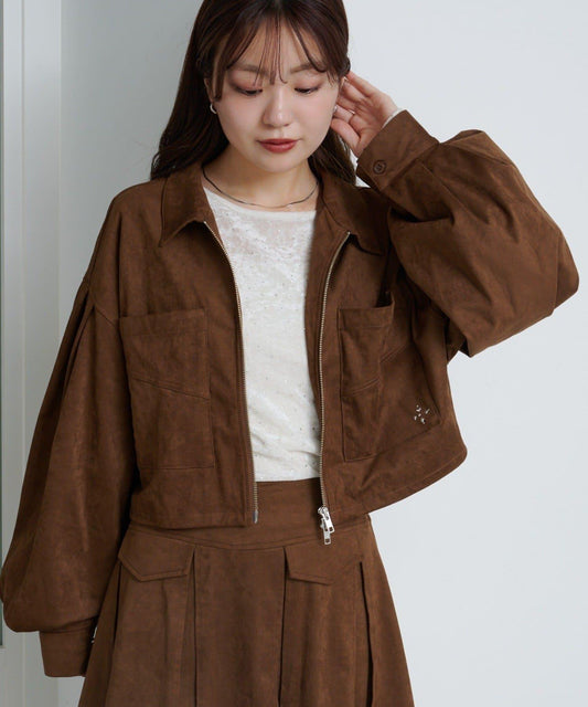 【Kastane】鉚釘短款夾克