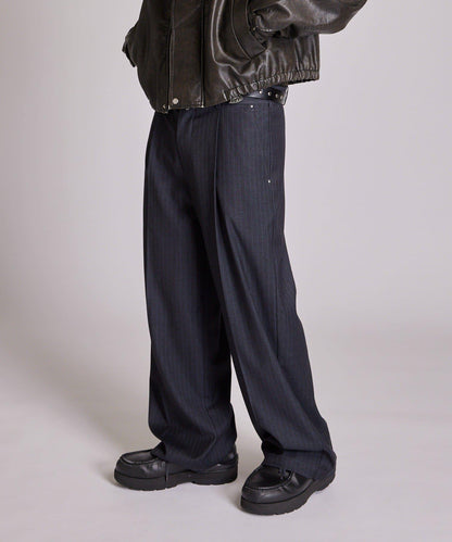 【WHO'S WHO gallery】單褶錐形休閒褲