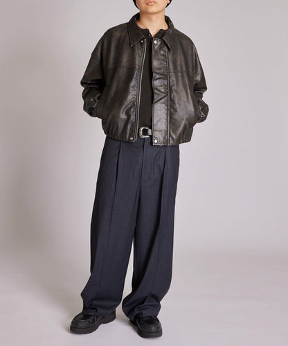 【WHO'S WHO gallery】單褶錐形休閒褲