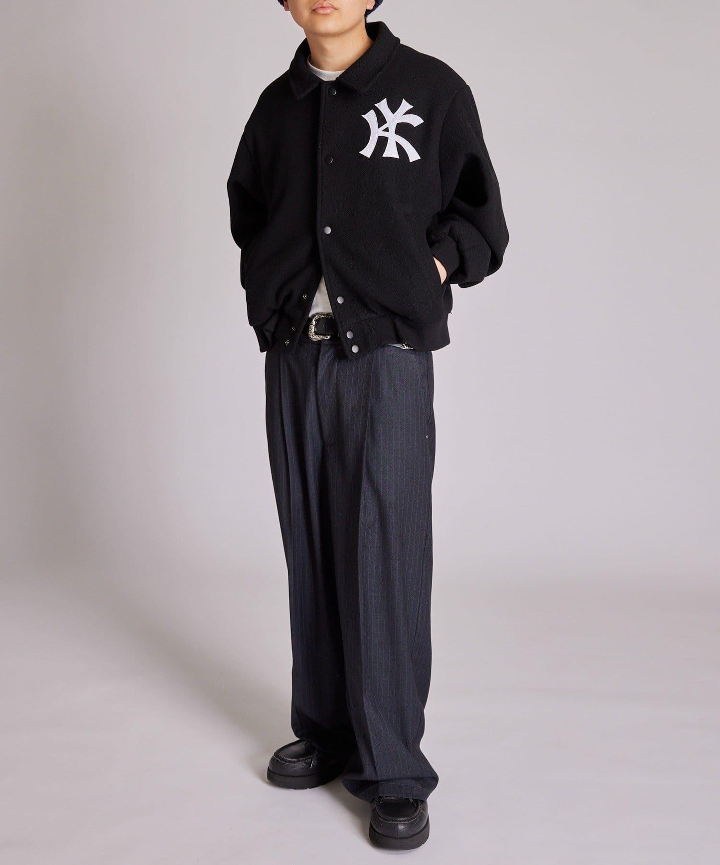 【WHO'S WHO gallery】單褶錐形休閒褲