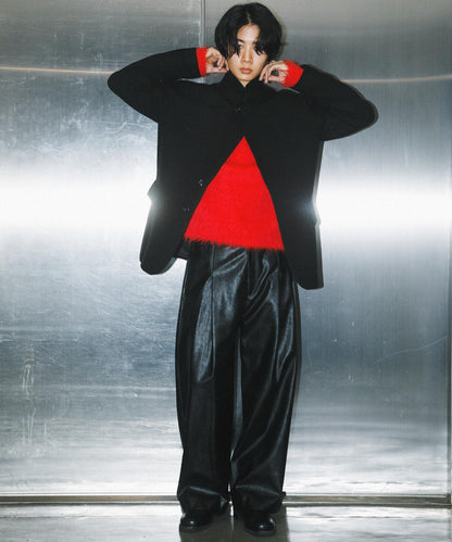 寬鬆中長款夾克