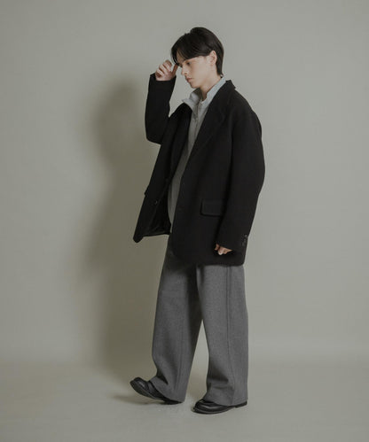 寬鬆中長款夾克