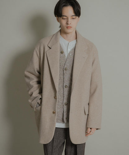 寬鬆中長款夾克