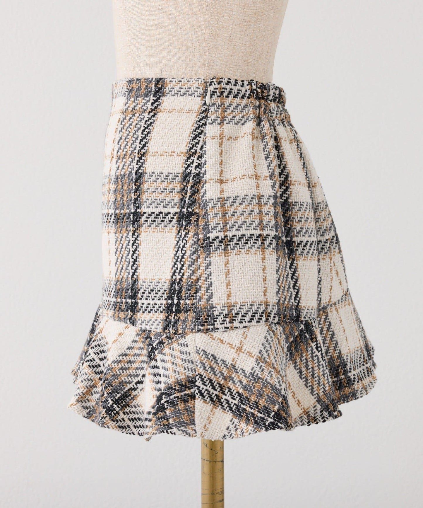 【HolidayCollection】不對稱下襬迷你裙