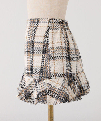 【HolidayCollection】不對稱下襬迷你裙