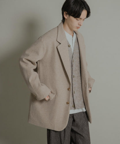 寬鬆中長款夾克