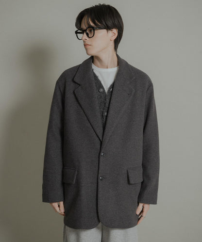 寬鬆中長款夾克