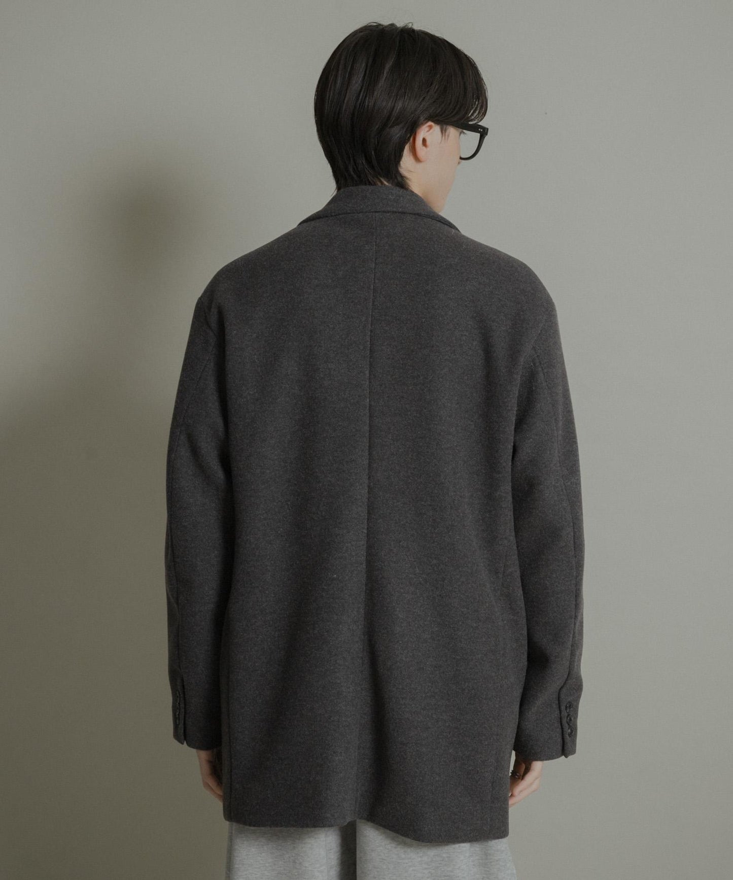 寬鬆中長款夾克