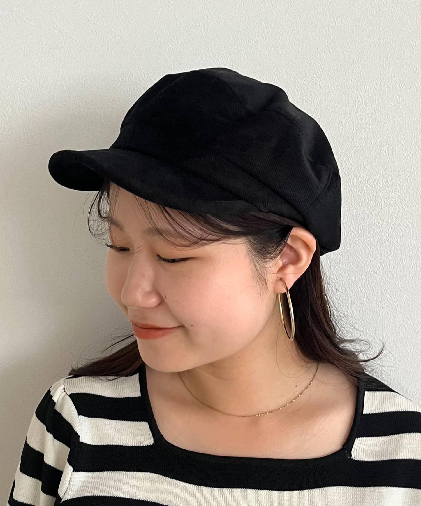 斜紋布貝雷帽