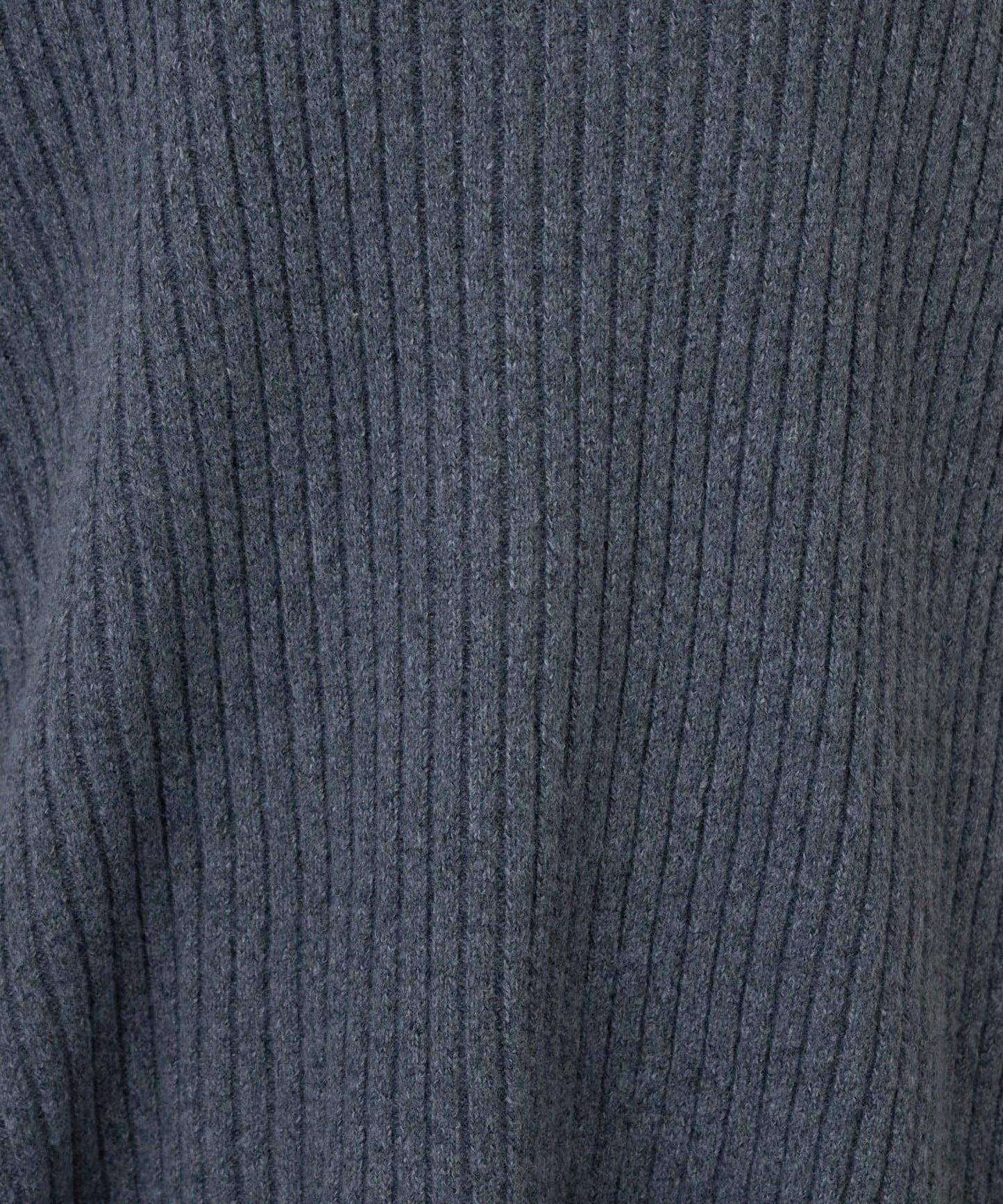 relax羅紋V領針織衫