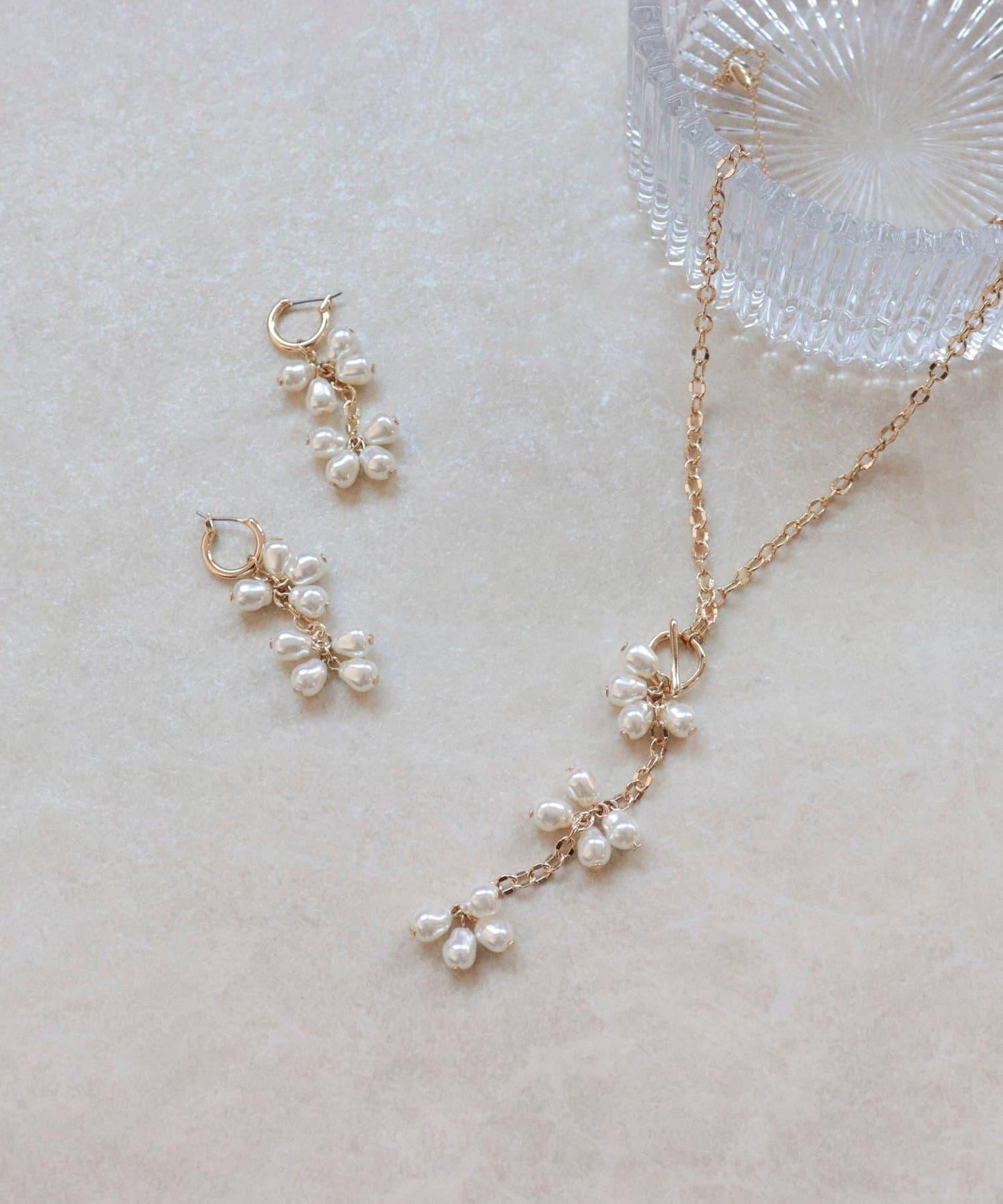 珍珠Y字鏈條項鍊