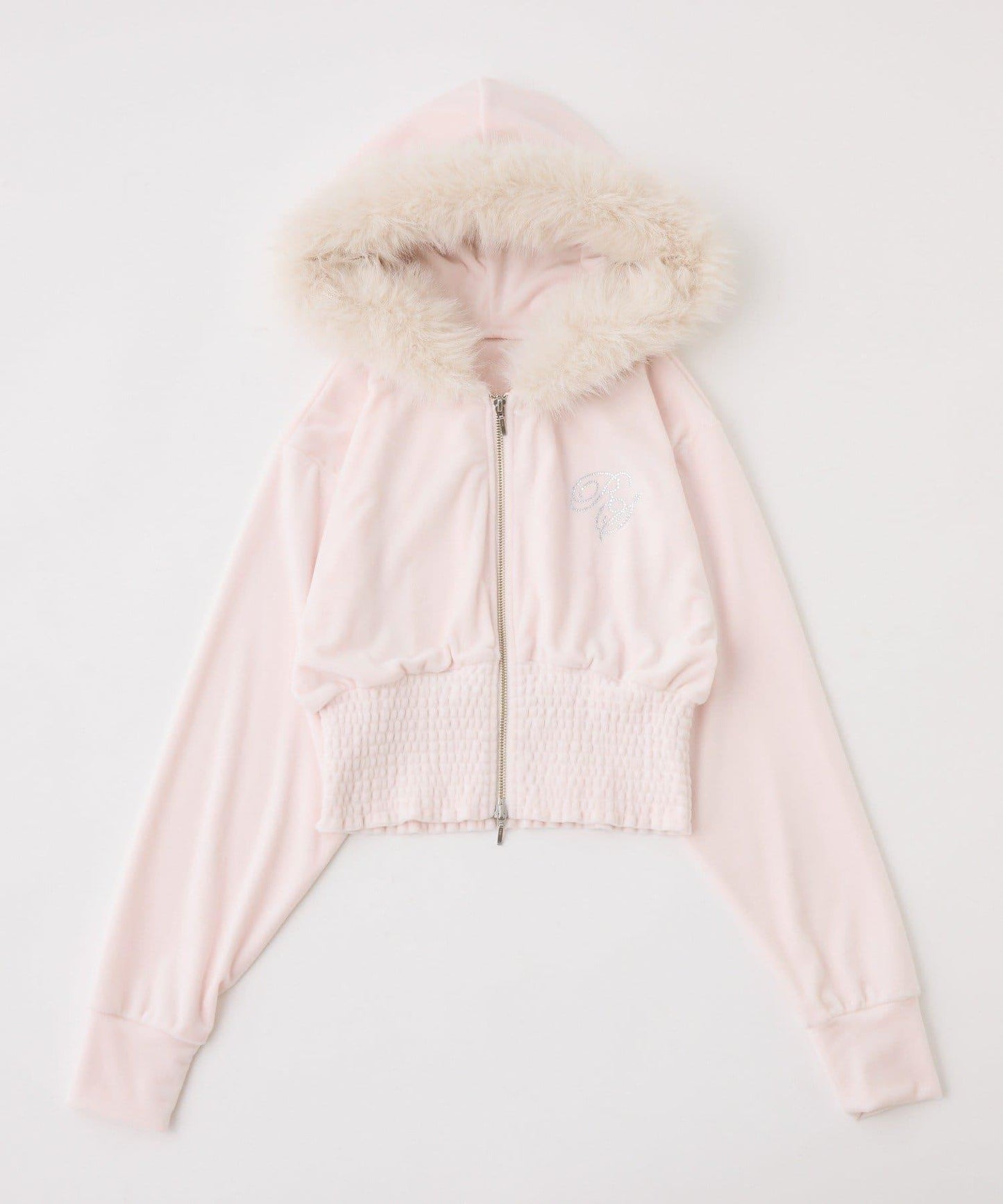 【可成套搭配】仿皮草連帽外套