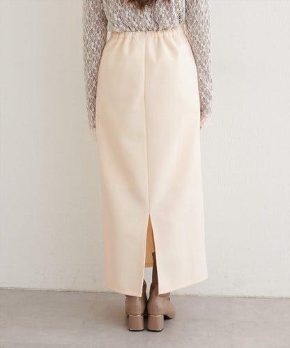 羊毛感彈力半身裙