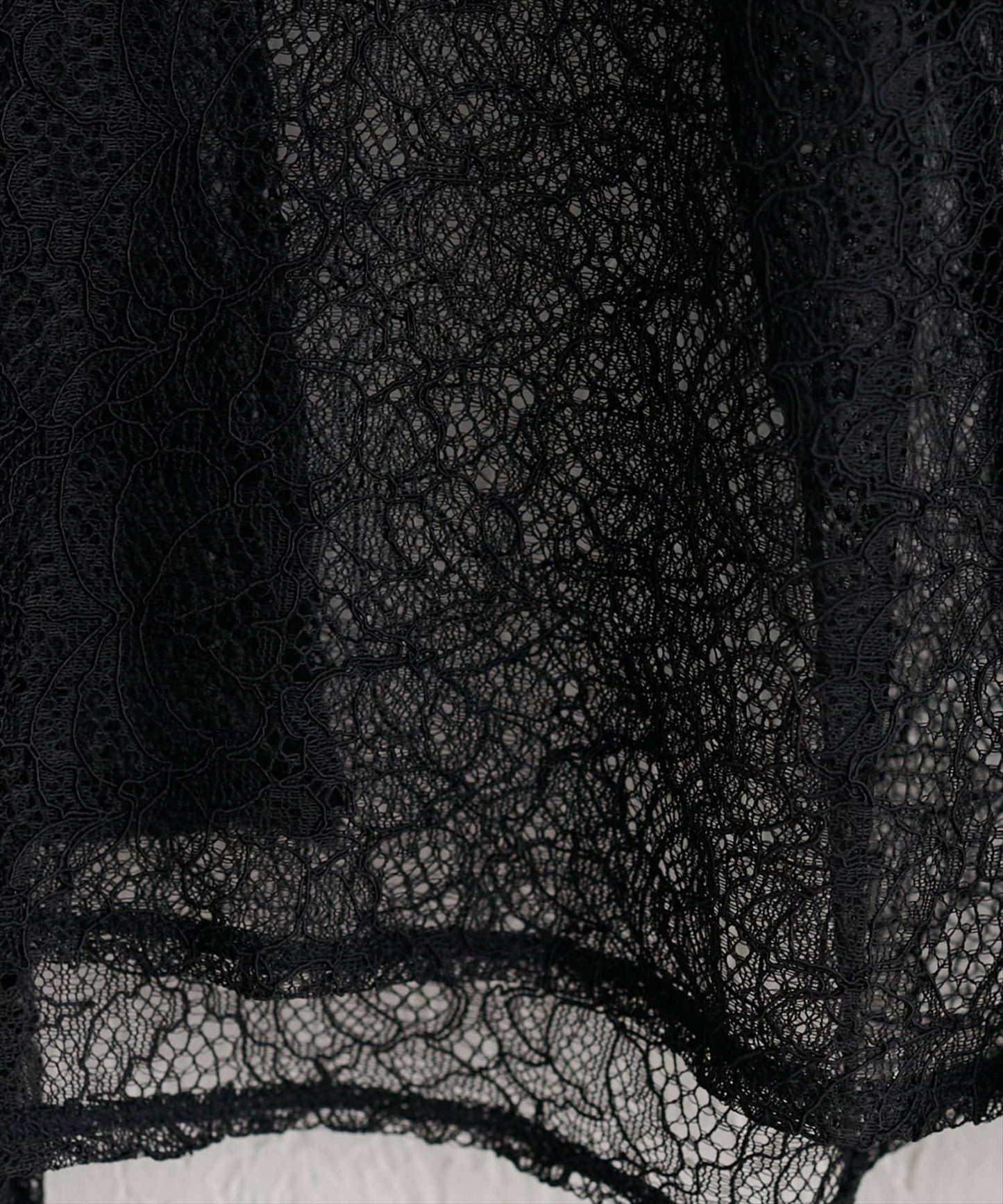 蕾絲蝴蝶結領襯衫