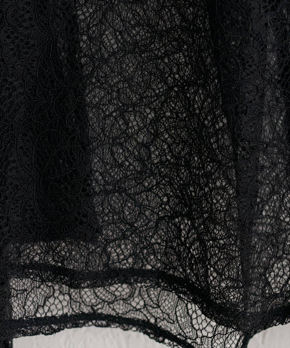 蕾絲蝴蝶結領襯衫