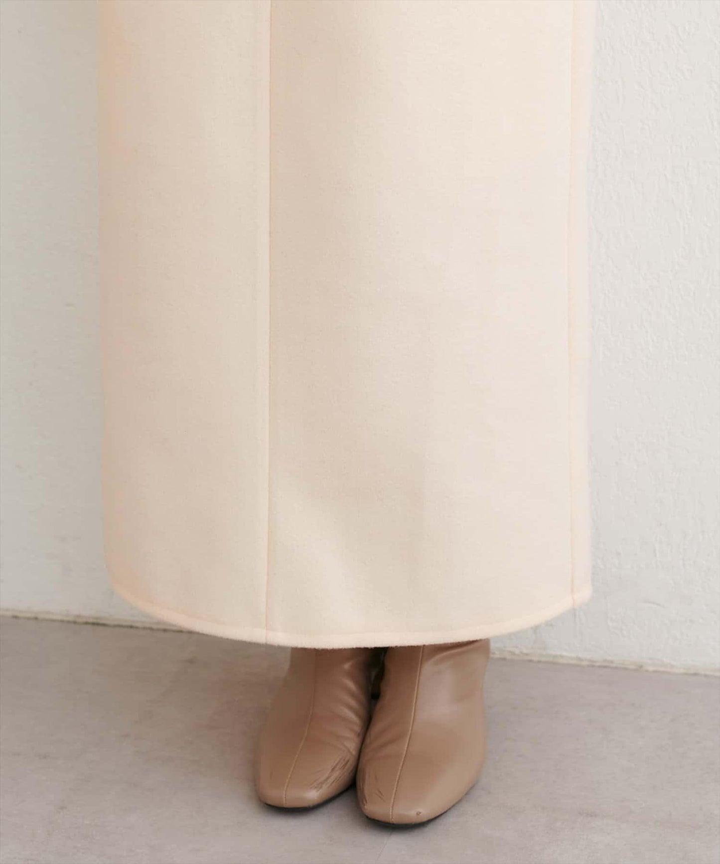 羊毛感彈力半身裙