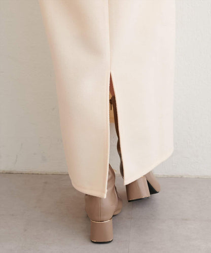 羊毛感彈力半身裙