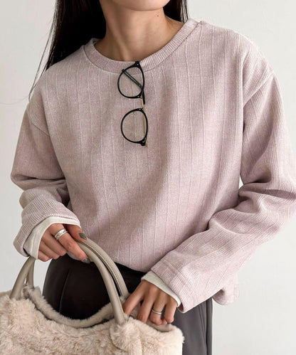 亮片毛線套頭衫