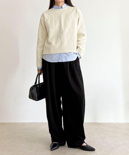 亮片毛線套頭衫