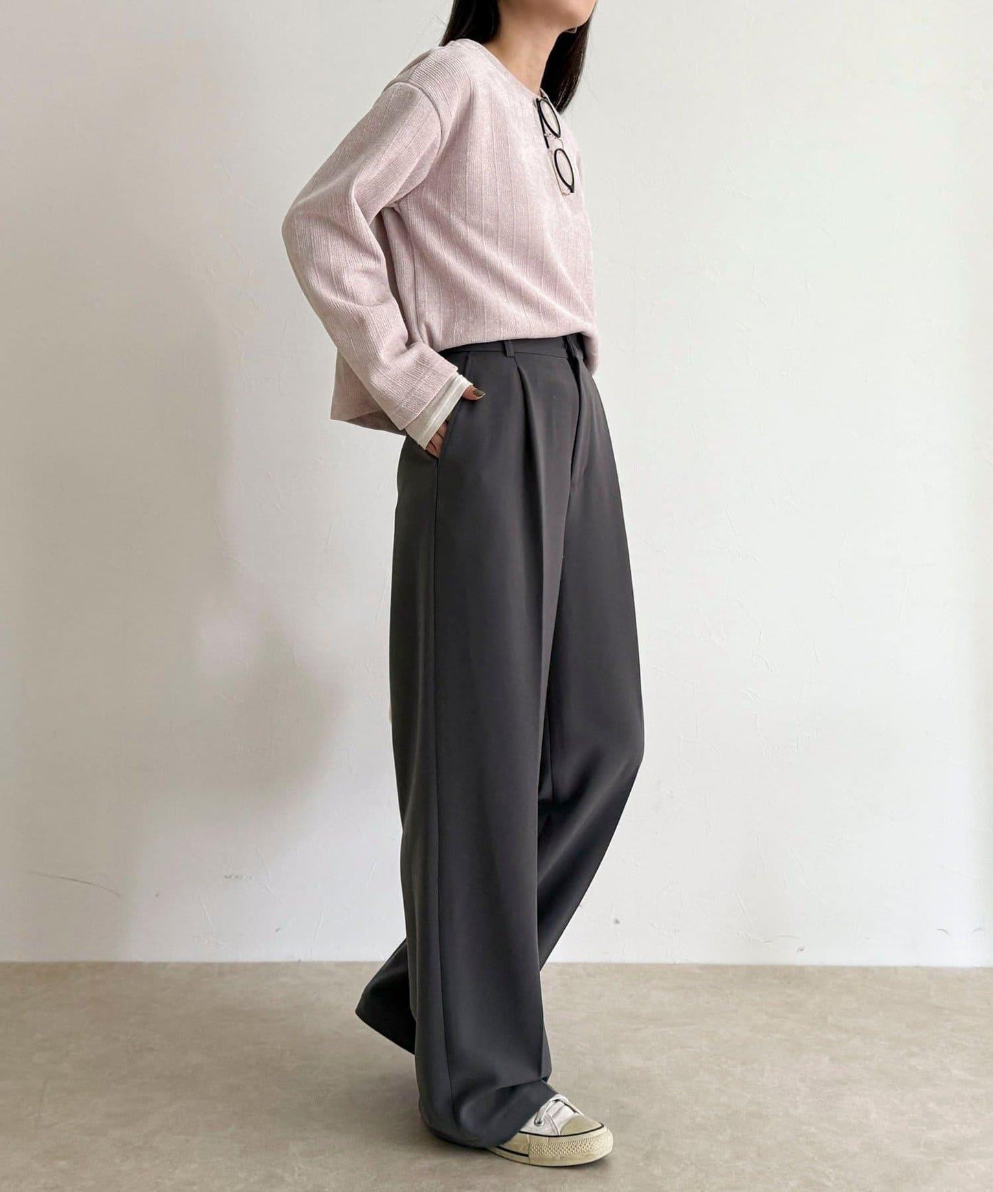 亮片毛線套頭衫