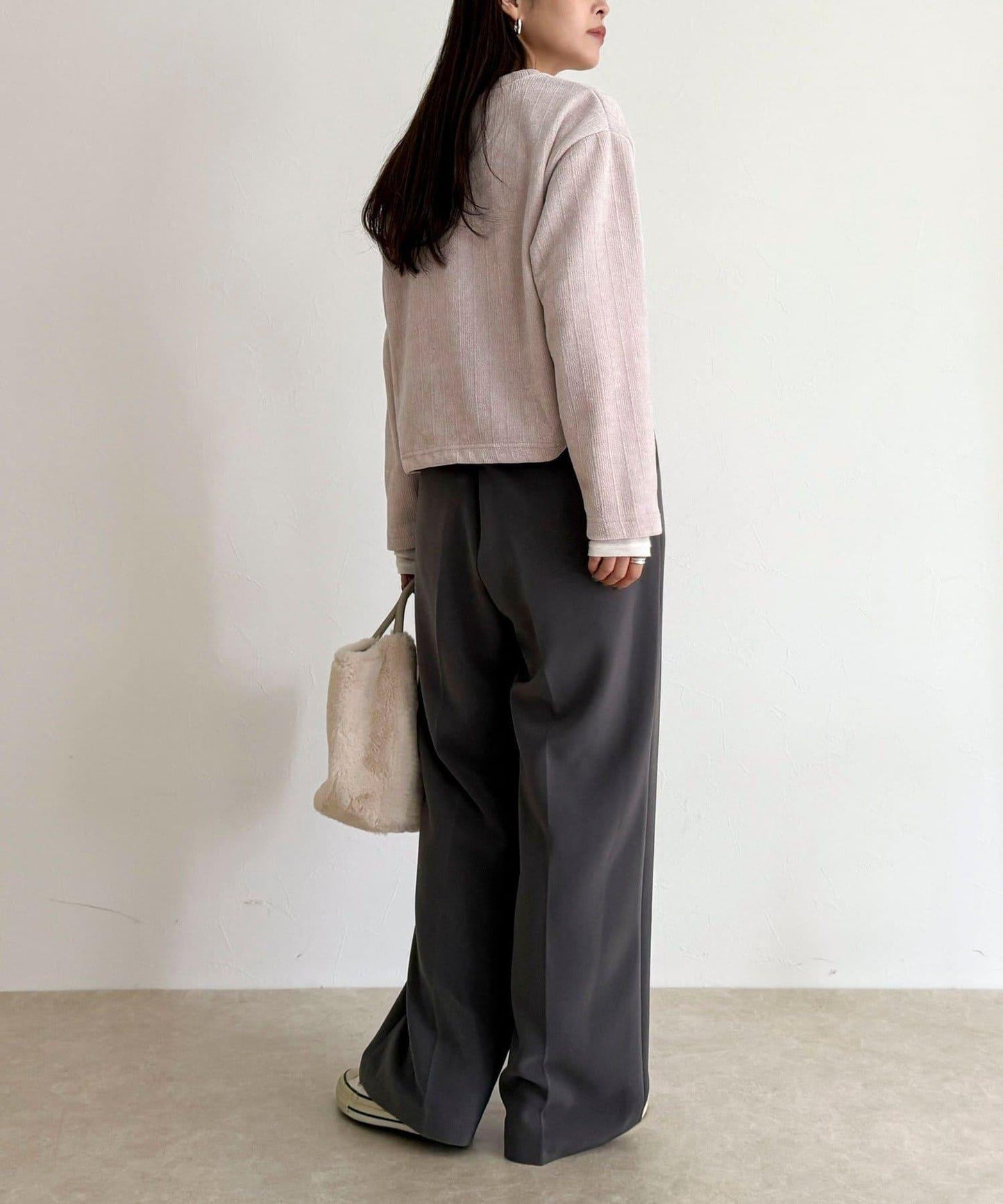 亮片毛線套頭衫