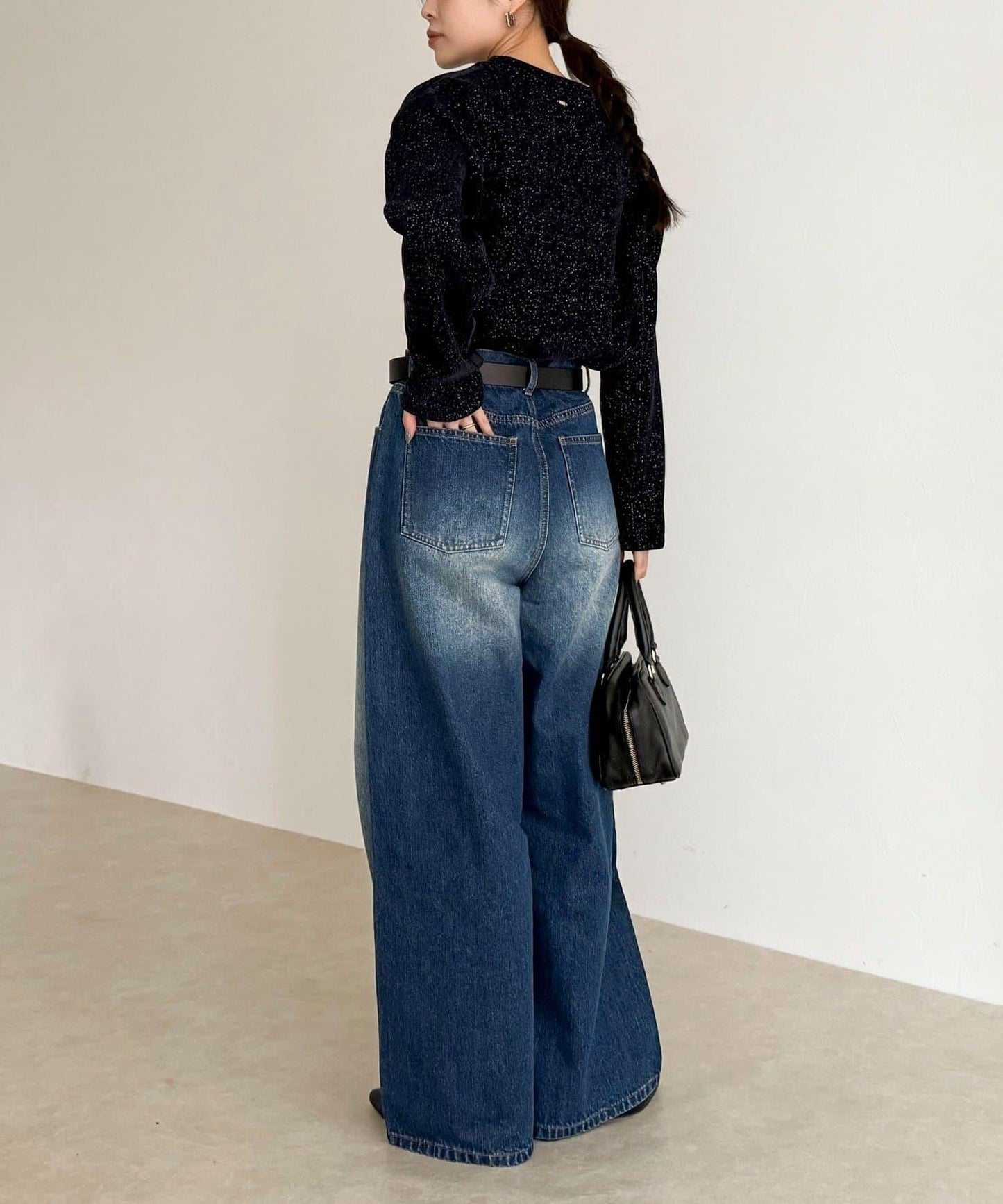 亮片毛線套頭衫