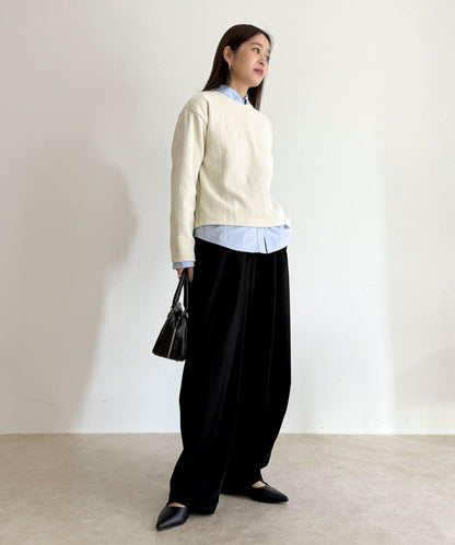 亮片毛線套頭衫