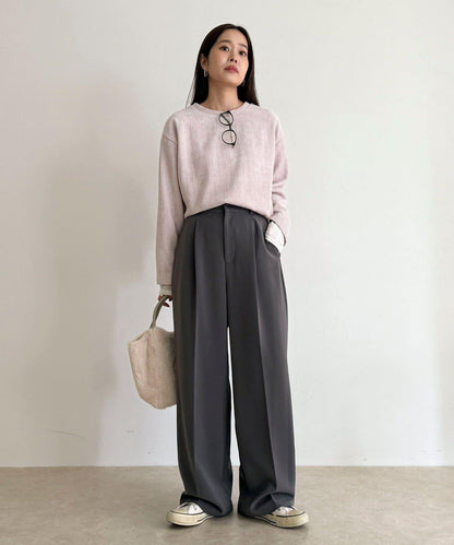 亮片毛線套頭衫