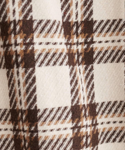 可選長度格紋修身半身裙