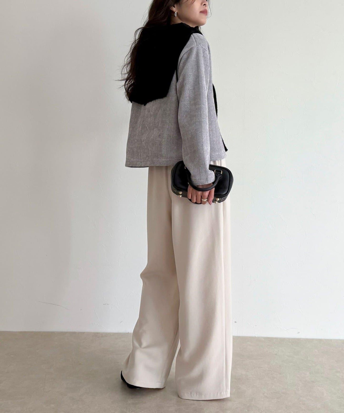 亮片毛線套頭衫