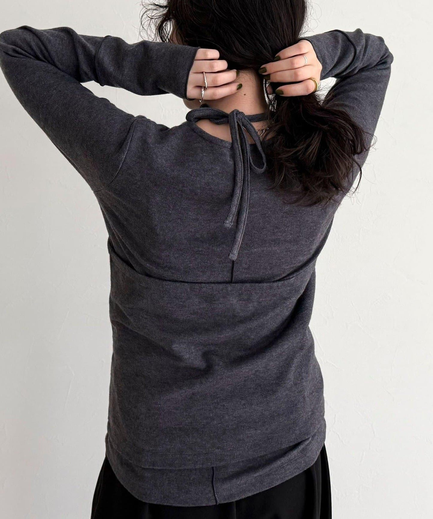 吊帶背心疊穿長袖T恤套裝