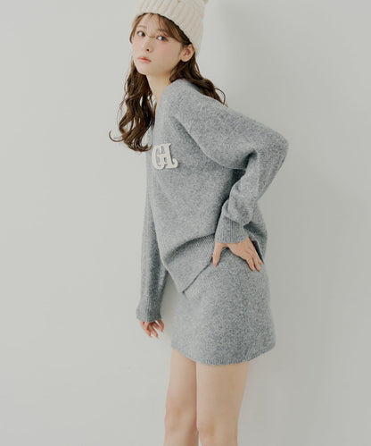 【可成套搭配】針織修身迷你裙