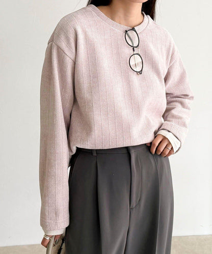 亮片毛線套頭衫